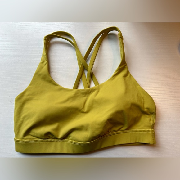lululemon athletica Other - NWOT lululemon green racer back sports bra Sz 8